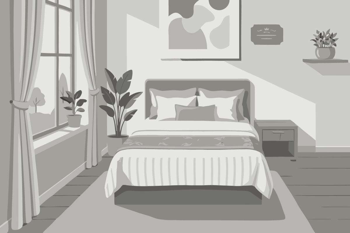 Quarto com Cama King-size